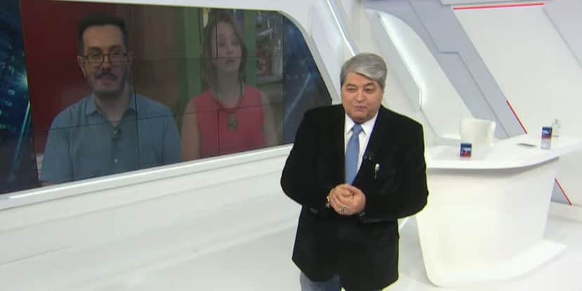 Datena no Brasil Urgente com Catia Fonseca (Foto: Reprodução) Datena no Brasil Urgente com Catia Fonseca (Foto: Reprodução)