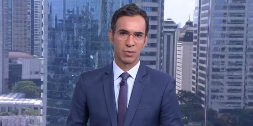 O jornalista da Rede Globo, Cesar Tralli (Foto: Reprodução/Globo) O jornalista da Rede Globo, Cesar Tralli (Foto: Reprodução/Globo)