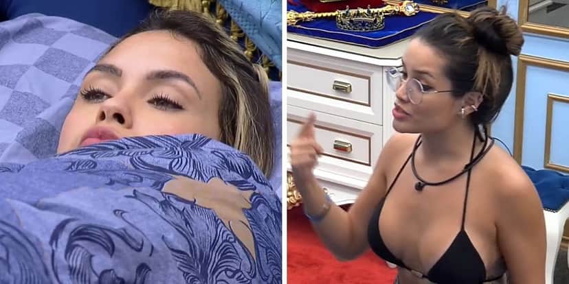 Sarah e Juliette durante discussão no BBB21 (Foto: Reprodução) Sarah e Juliette durante discussão no BBB21 (Foto: Reprodução)