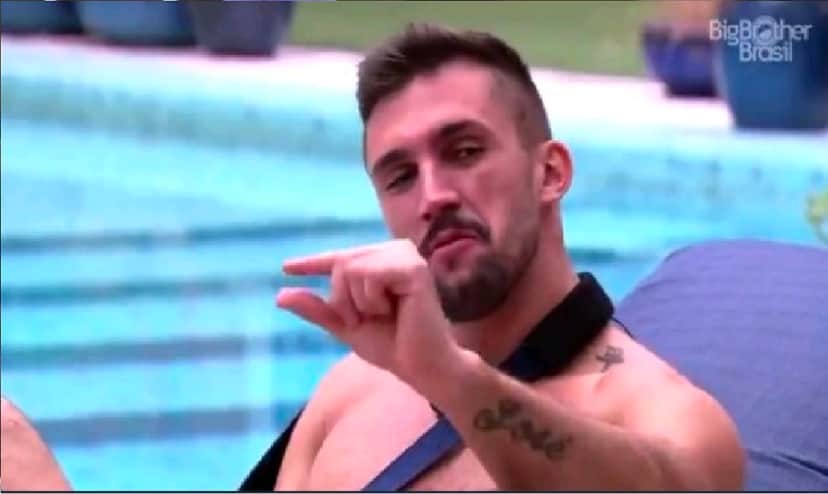 Arthur no BBB21 (Foto: Reprodução) Arthur no BBB21 (Foto: Reprodução)
