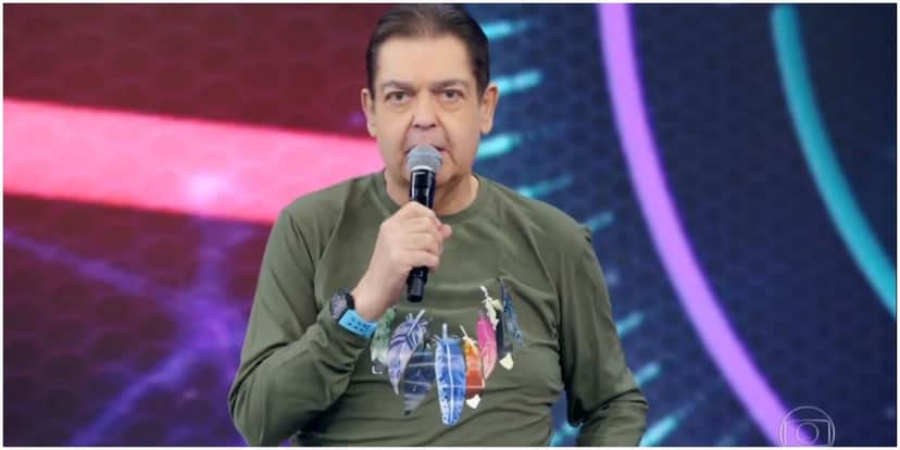 O apresentador Faustão em seu programa na Globo - Foto: Reprodução O apresentador Faustão em seu programa na Globo - Foto: Reprodução