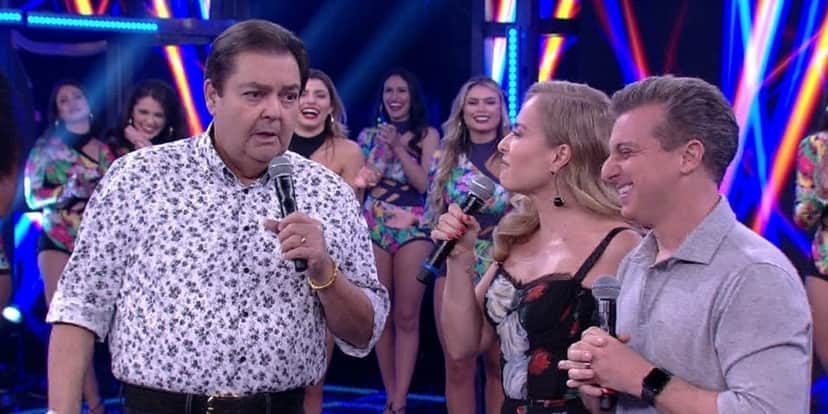 Faustão, Luciano Huck Faustão, Luciano Huck