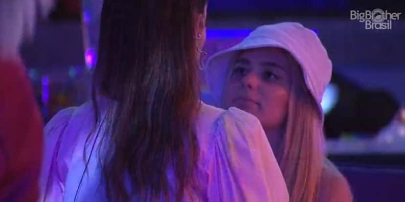 Juliette e Viih Tube discutiram sobre relacionamento das duas no BBB21 (Foto: Reprodução) Juliette e Viih Tube discutiram sobre relacionamento das duas no BBB21 (Foto: Reprodução)