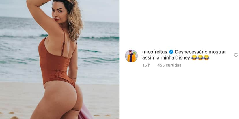 Cantora Kelly Key é surpreendida por comentário do marido em foto - Foto: Reprodução Cantora Kelly Key é surpreendida por comentário do marido em foto - Foto: Reprodução