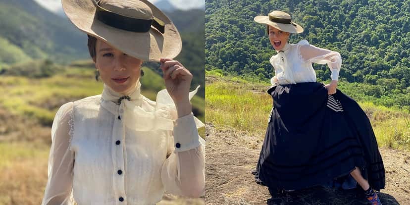 Mariana Ximenes, uma das protagonistas de "Nos Tempos do Imperador", revela sonho de ser mãe - Foto: Reprodução Mariana Ximenes, uma das protagonistas de "Nos Tempos do Imperador", revela sonho de ser mãe - Foto: Reprodução