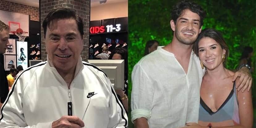 Silvio Santos, Rebeca Abravanel, Alexandre Pato Silvio Santos, Rebeca Abravanel, Alexandre Pato