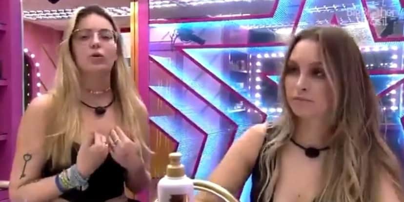 Viih Tube e Carla Diaz no BBB21 (Foto: Reprodução/Globo) Viih Tube e Carla Diaz no BBB21 (Foto: Reprodução/Globo)