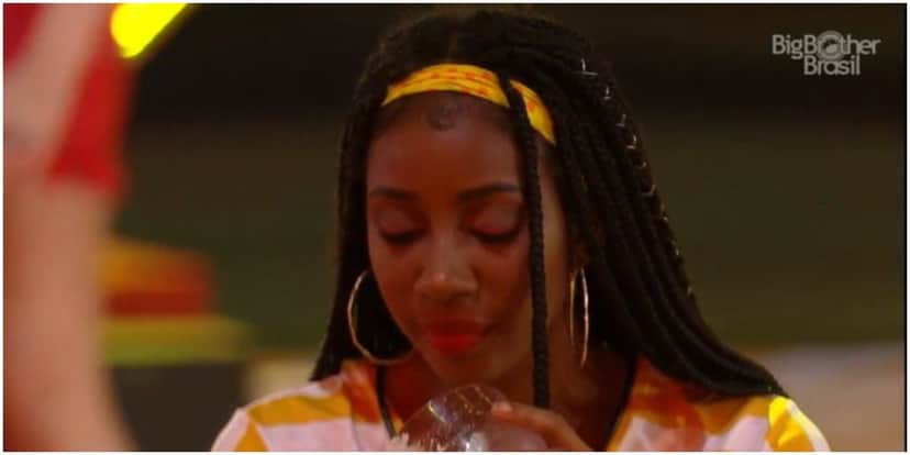Camilla de Lucas durante festa do BBB21 - Foto: Reprodução Camilla de Lucas durante festa do BBB21 - Foto: Reprodução