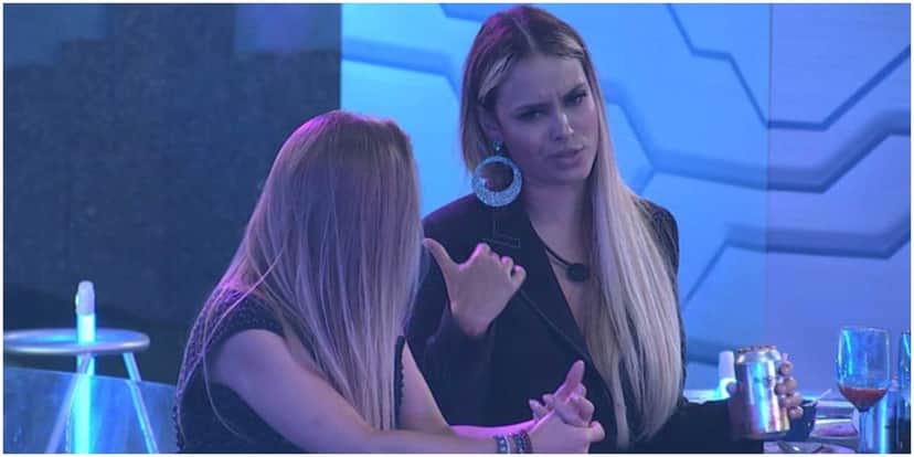 Carla Díaz disparou contra Sarah no BBB21 - Foto: Reprodução Carla Díaz disparou contra Sarah no BBB21 - Foto: Reprodução