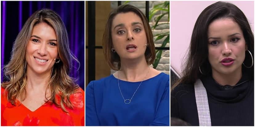 Rebeca Abravabel, Catia Fonseca e Juliette do BBB21 (Foto: Reprodução) Rebeca Abravabel, Catia Fonseca e Juliette do BBB21 (Foto: Reprodução)