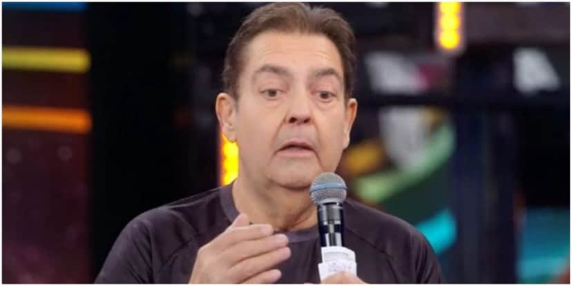 Faustão durante o Domingão, da Globo - Foto: Reprodução Faustão durante o Domingão, da Globo - Foto: Reprodução