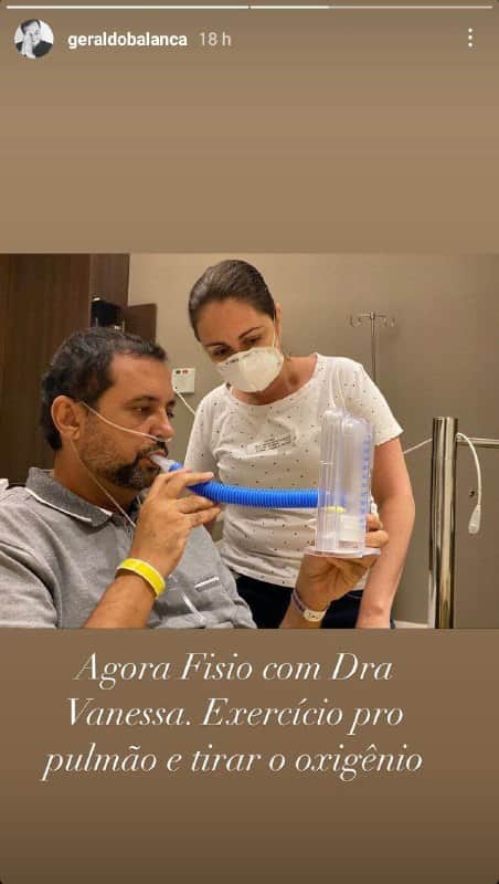 Geraldo Luís foi contaminado pelo Coronavírus (Foto: Reprodução) Geraldo Luís foi contaminado pelo Coronavírus (Foto: Reprodução)