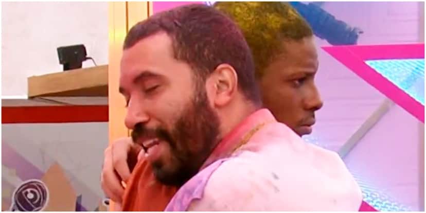 Gilberto e Lucas Penteado no BBB21 - Foto: Reprodução Gilberto e Lucas Penteado no BBB21 - Foto: Reprodução
