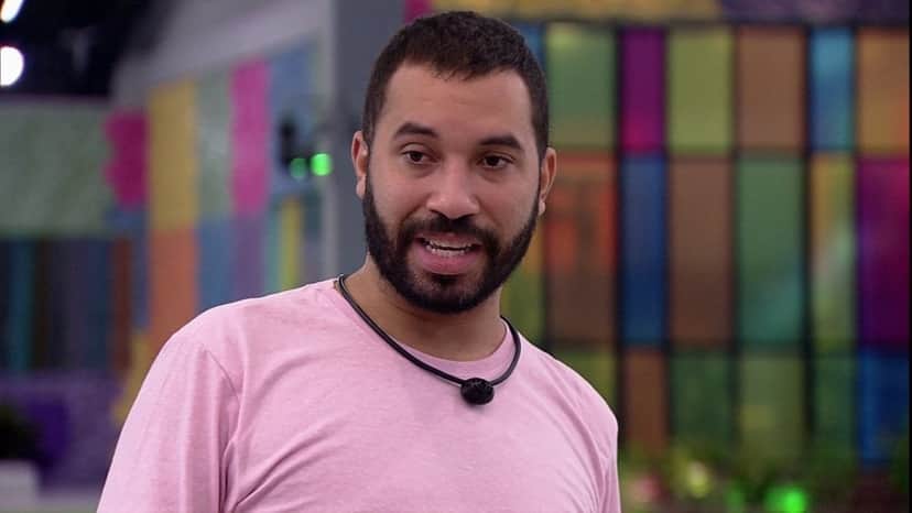 Gil no BBB21 (Foto: Reprodução) Gil no BBB21 (Foto: Reprodução)