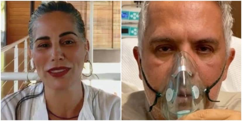 Marido de Glória Pires aparece em estado bastante debilitado (Foto: Reprodução) Marido de Glória Pires aparece em estado bastante debilitado (Foto: Reprodução)