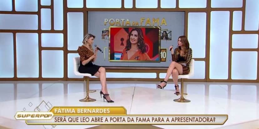 Léo Áquilla falou sobre Fátima Bernardes no "Superpop" (Foto: Reprodução/RedeTV!) Léo Áquilla falou sobre Fátima Bernardes no "Superpop" (Foto: Reprodução/RedeTV!)