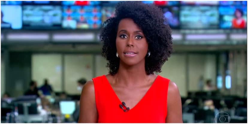 Maju Coutinho surpreendeu com comentário na Globo - Foto: Reprodução Maju Coutinho surpreendeu com comentário na Globo - Foto: Reprodução