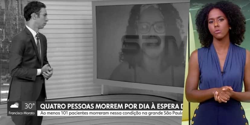 César Tralli segurou choro ao vivo e Maju Coutinho admitiu (Foto reprodução) César Tralli segurou choro ao vivo e Maju Coutinho admitiu (Foto reprodução)