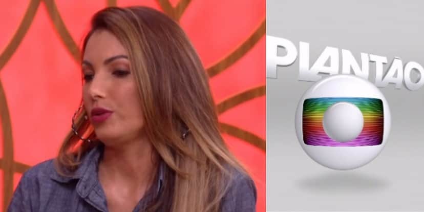 Patrícia Poeta deu plantão urgente ao vivo (Foto: Reprodução/TV Globo) Patrícia Poeta deu plantão urgente ao vivo (Foto: Reprodução/TV Globo)