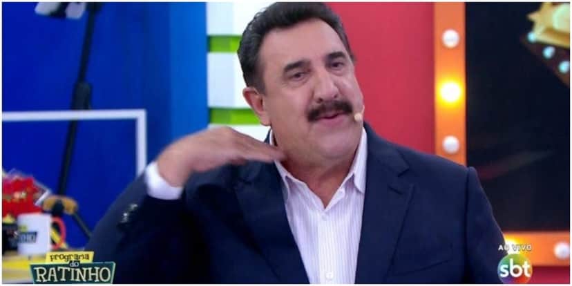 Ratinho tripudia em cima de Ticiane Pinheiro com frequência por conta da audiência de seu programa (Foto: SBT) Ratinho tripudia em cima de Ticiane Pinheiro com frequência por conta da audiência de seu programa (Foto: SBT)