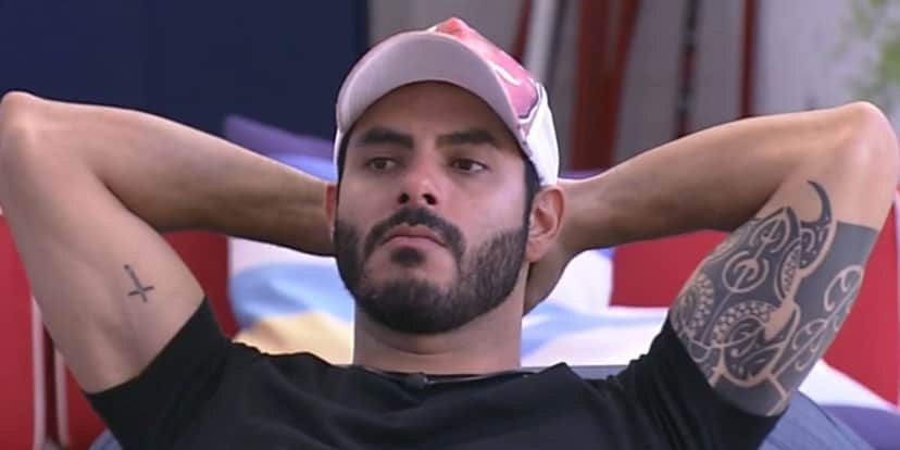 Rodolffo escapou de seu segundo paredão no BBB21 (Foto: Reprodução) Rodolffo escapou de seu segundo paredão no BBB21 (Foto: Reprodução)