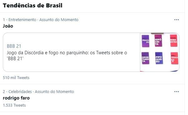 Rodrigo toma conta das redes sociais após boato (Foto: Reprodução) Rodrigo toma conta das redes sociais após boato (Foto: Reprodução)