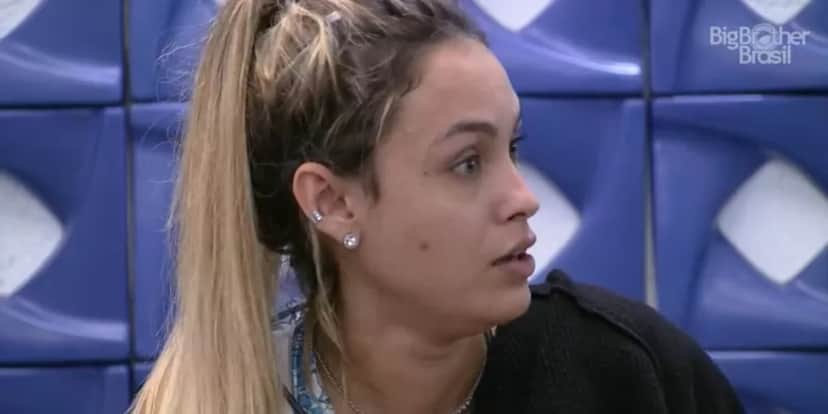 Sarah se exalta no BBB21 (Foto: Reprodução) Sarah se exalta no BBB21 (Foto: Reprodução)