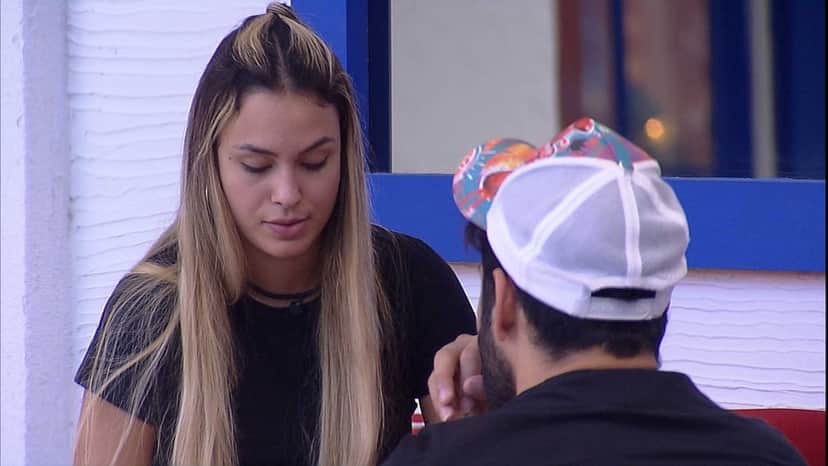 Sarah e Rodolffo no BBB21 (Foto: Reprodução) Sarah e Rodolffo no BBB21 (Foto: Reprodução)