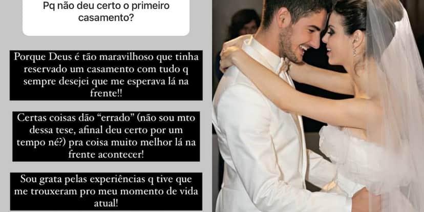 Sthefany Brito desabafa sobre fim do casamento com Alexandre Pato - Foto: Reprodução Sthefany Brito desabafa sobre fim do casamento com Alexandre Pato - Foto: Reprodução