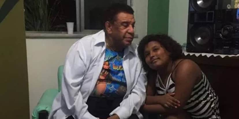Agnaldo Timóteo em foto ao lado da filha adotiva (Foto: Reprodução) Agnaldo Timóteo em foto ao lado da filha adotiva (Foto: Reprodução)