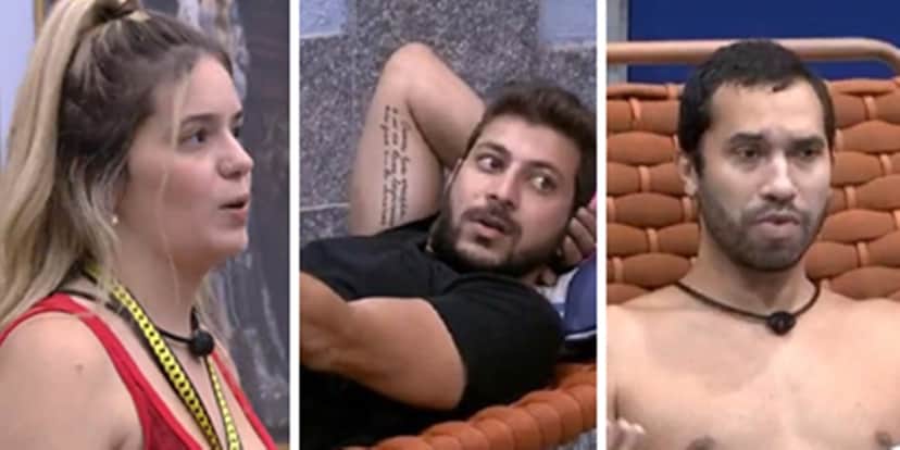 Viih Tube, Caio e Gil no BBB21 (Imagem: Montagem/TV Foco) Viih Tube, Caio e Gil no BBB21 (Imagem: Montagem/TV Foco)
