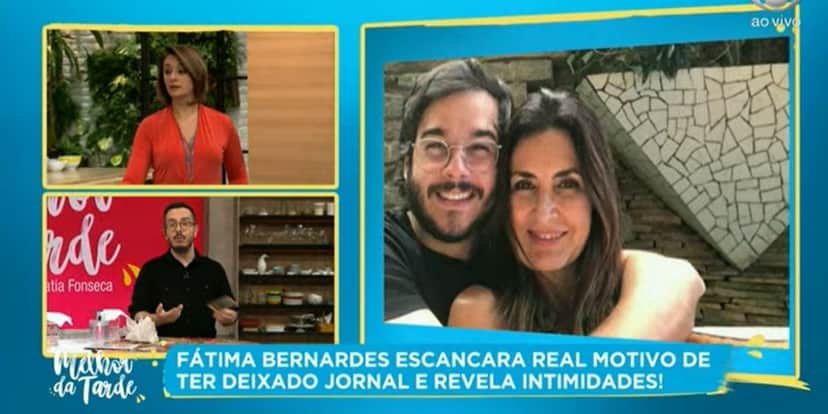 Catia Fonseca interrompe programa na Band, expõe Fátima Bernardes ao vivo e detona recado: "Não esperava" Catia Fonseca interrompe programa na Band, expõe Fátima Bernardes ao vivo e detona recado: "Não esperava"