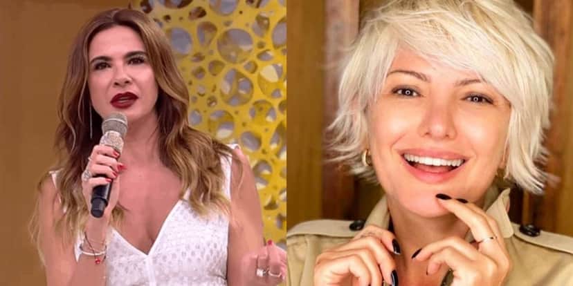 Ex amigas? Luciana Gimenez processa Fontenelle em entrevista que Kajuru a chamou de "garota de programa" Ex amigas? Luciana Gimenez processa Fontenelle em entrevista que Kajuru a chamou de "garota de programa"