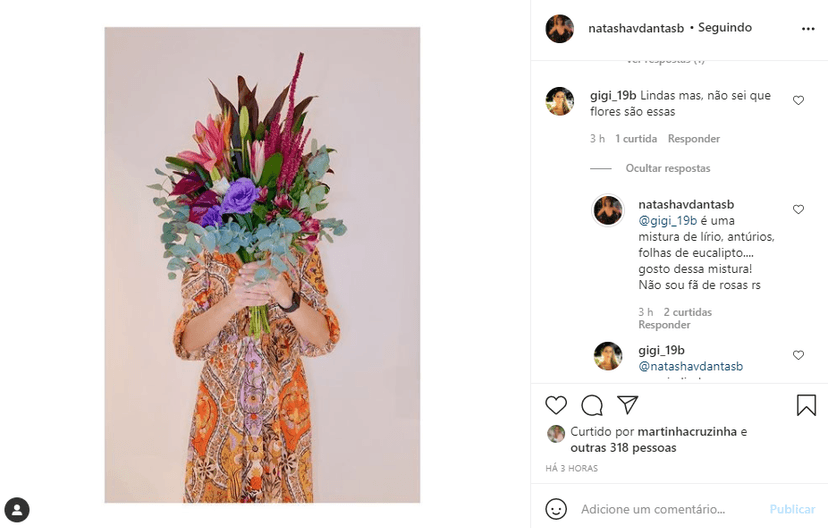 Esposa de William Bonner assumiu a preferência após dizer que não gosta de rosa (Foto: Reprodução) Esposa de William Bonner assumiu a preferência após dizer que não gosta de rosa (Foto: Reprodução)