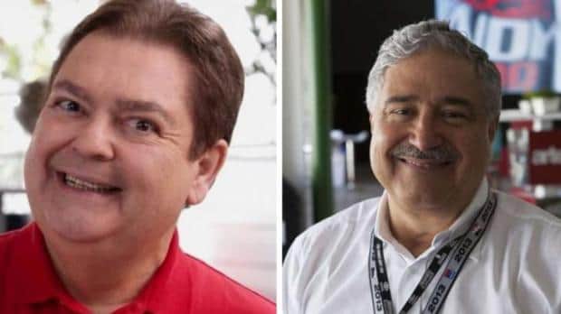 Faustão e Johnny Saad Faustão e Johnny Saad