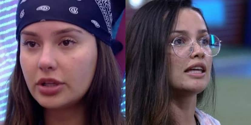 Thaís esnobou Juliette no BBB21 (Foto: Reprodução) Thaís esnobou Juliette no BBB21 (Foto: Reprodução)