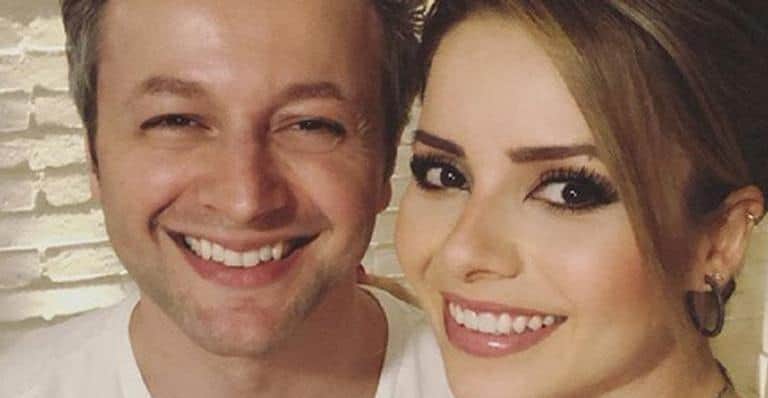 O casal Lucas Lima e Sandy O casal Lucas Lima e Sandy