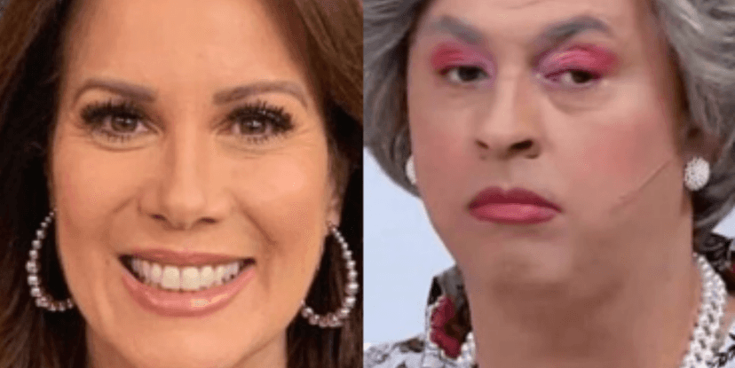 Regina Volpato ignorou Tia no Mulheres ao vivo e gerou revolta (Imagem: Montagem) Regina Volpato ignorou Tia no Mulheres ao vivo e gerou revolta (Imagem: Montagem)