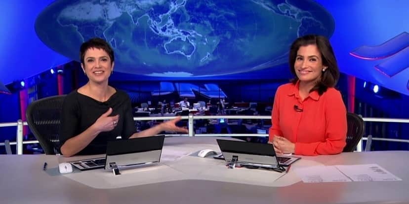 Renata Vasconcellos, Sandra Annenberg Renata Vasconcellos, Sandra Annenberg