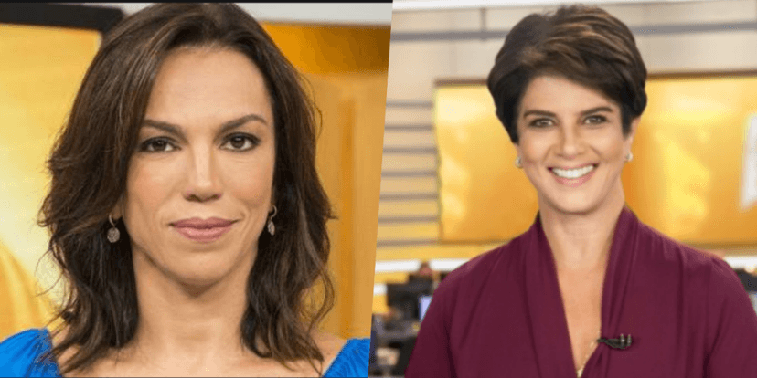 Mariana Godoy e Ana Paula Araújo comandam telejornais nas manhãs de Globo e Record (Foto reprodução) Mariana Godoy e Ana Paula Araújo comandam telejornais nas manhãs de Globo e Record (Foto reprodução)