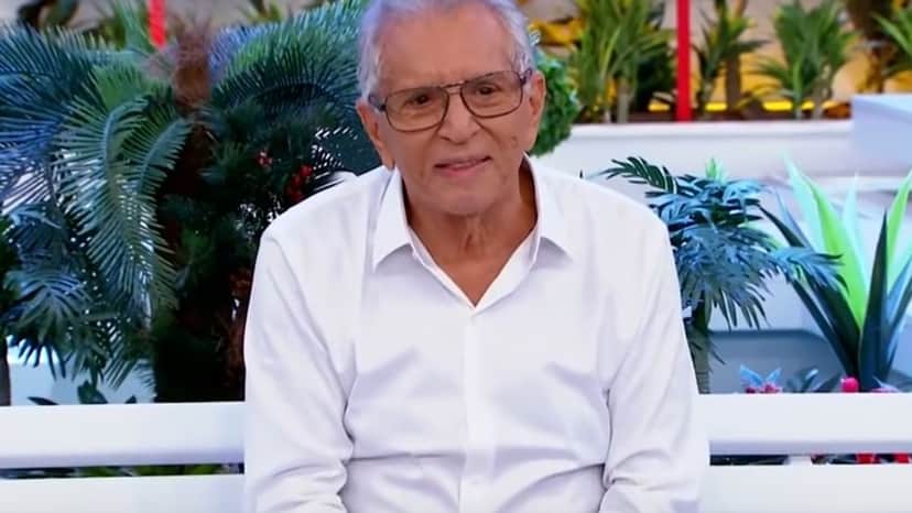 Carlos Alberto de Nóbrega no programa "A Praça é Nossa" (Foto: Reprodução/SBT) Carlos Alberto de Nóbrega no programa "A Praça é Nossa" (Foto: Reprodução/SBT)