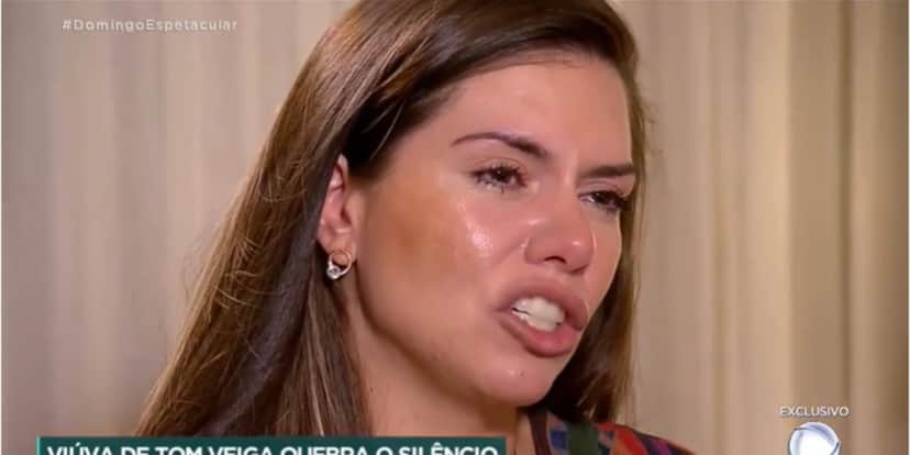 Cybelle Hermínio fala sobre o que está sofrendo após ser acusada de envenenar Tom Veiga (Foto: Reprodução) Cybelle Hermínio fala sobre o que está sofrendo após ser acusada de envenenar Tom Veiga (Foto: Reprodução)
