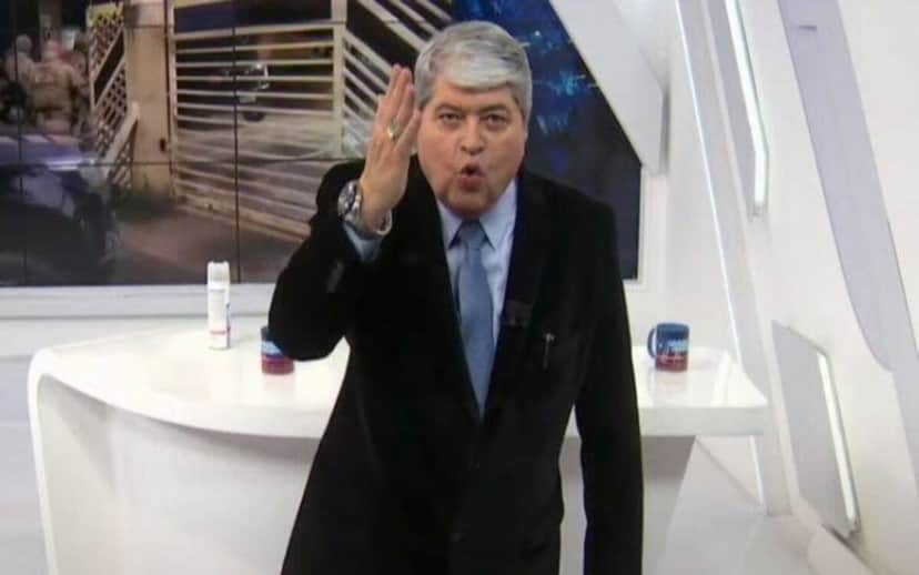 O apresentador Datena deu o que falar após explodir ao vivo (Foto: Divulgação) O apresentador Datena deu o que falar após explodir ao vivo (Foto: Divulgação)