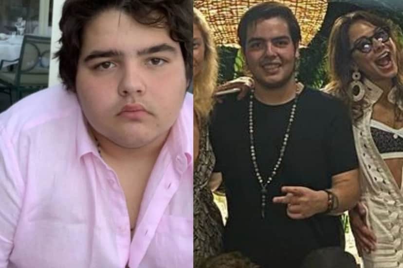 Antes e depois do herdeiro do apresentador da Globo (Foto: Reprodução) Antes e depois do herdeiro do apresentador da Globo (Foto: Reprodução)