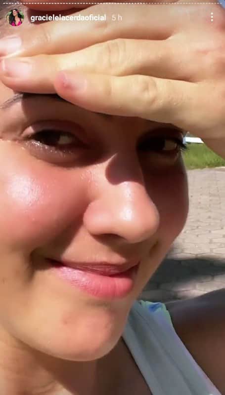 Graciele Lacerda causa com notícia sobre sua saída da fazenda de Zezé (Foto: Reprodução/ Instagram) Graciele Lacerda causa com notícia sobre sua saída da fazenda de Zezé (Foto: Reprodução/ Instagram)