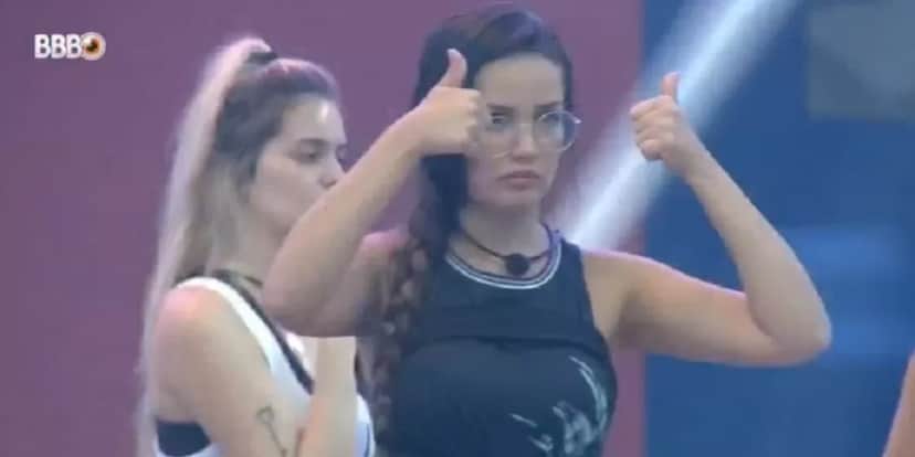 Juliette se desentende com Arthur na Prova do Líder no BBB21 (Foto: Reprodução) Juliette se desentende com Arthur na Prova do Líder no BBB21 (Foto: Reprodução)