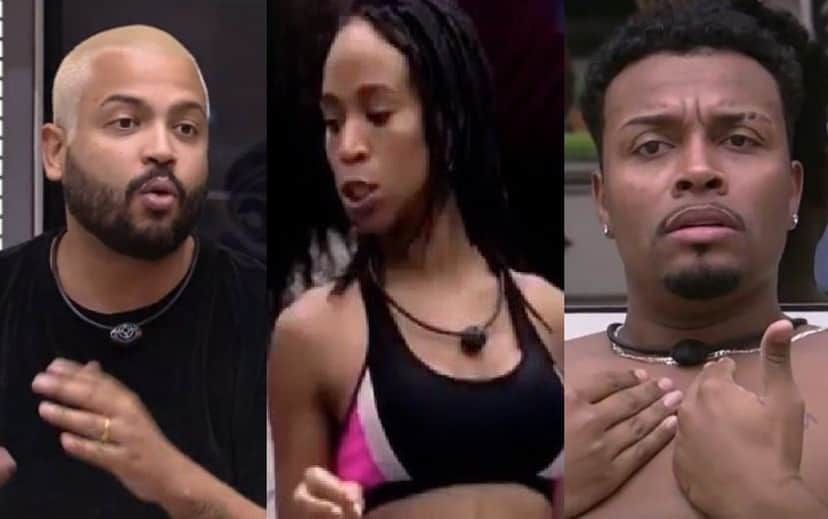 Projota, Karol Conká e Nego Di não vão lava roupa suja no BBB21 (Foto: Reprodução) Projota, Karol Conká e Nego Di não vão lava roupa suja no BBB21 (Foto: Reprodução)