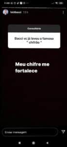 Luiz Bacci responde perguntas no Instagram (Reprodução) Luiz Bacci responde perguntas no Instagram (Reprodução)
