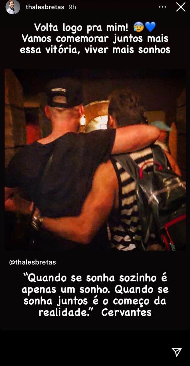 Thales Bretas e Paulo Gustavo (Reprodução: Instagram) Thales Bretas e Paulo Gustavo (Reprodução: Instagram)