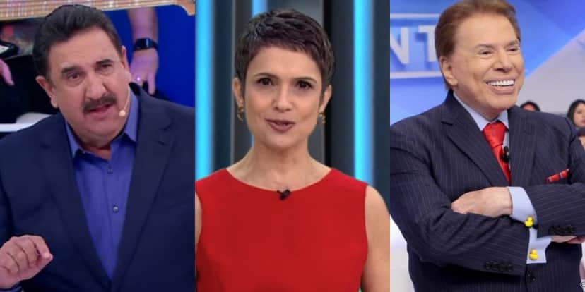 A semana dos famosos bombou! Teve Ratinho brigando com Rachel Sheherazade, Sandra Annenberg traída e Silvio Santos pegando estrela da Globo (Foto: Reprodução) A semana dos famosos bombou! Teve Ratinho brigando com Rachel Sheherazade, Sandra Annenberg traída e Silvio Santos pegando estrela da Globo (Foto: Reprodução)